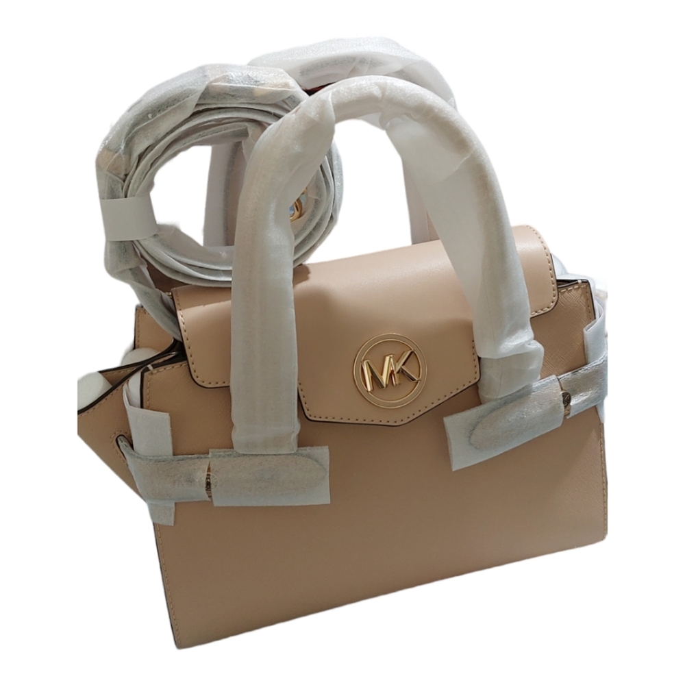 Michael Kors Carnen  Meduim Flap Satchel - Picture 2 of 4